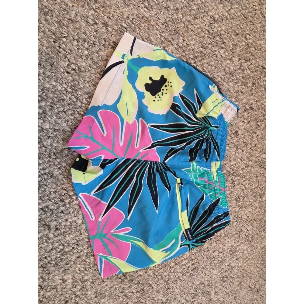 Chubbies Tropical Swim Trunks mesh Men's S Small 4'' Inseam